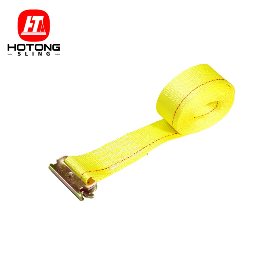 2” e track ratchet strap with spring e fittings