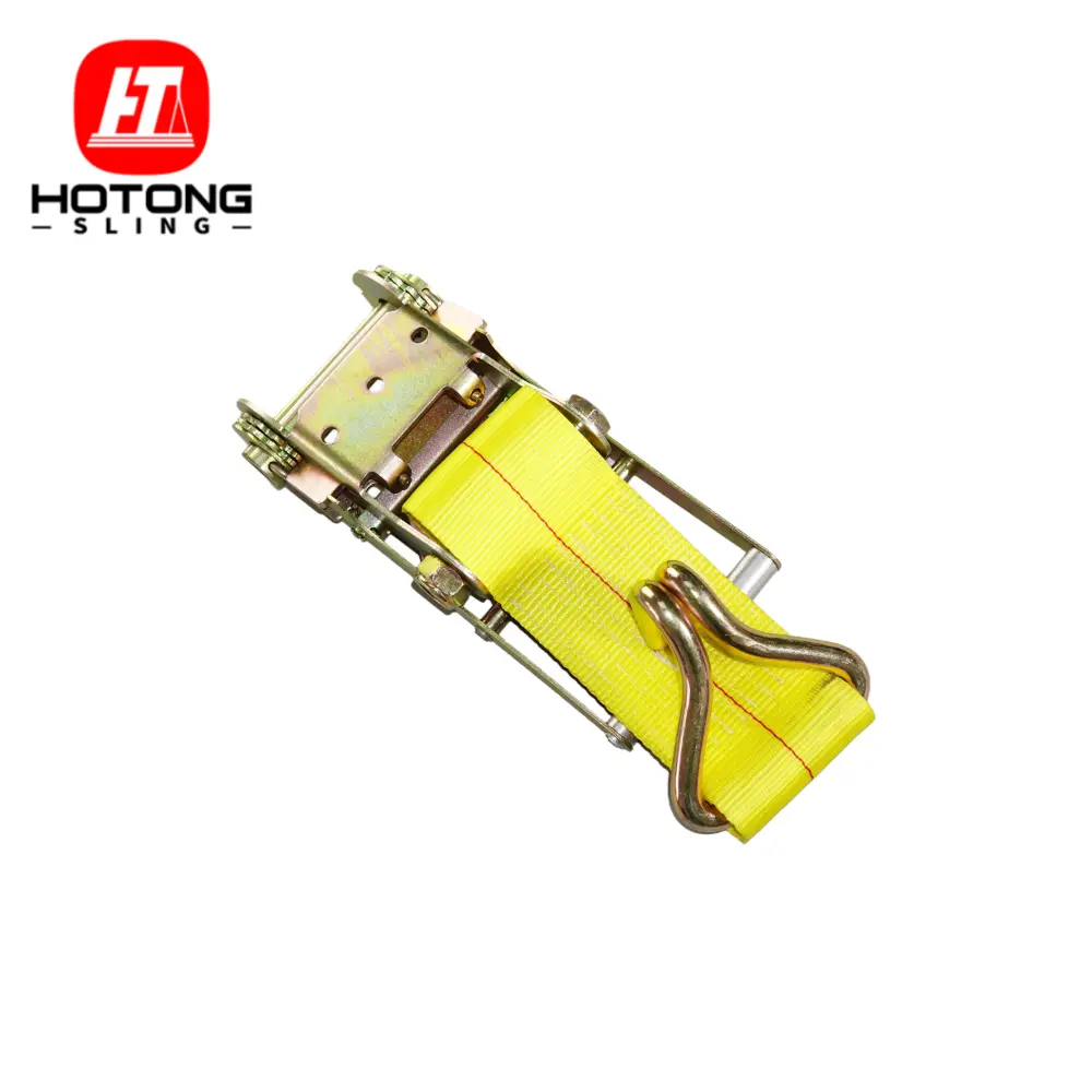 2“ wide ratchet strap with j hook