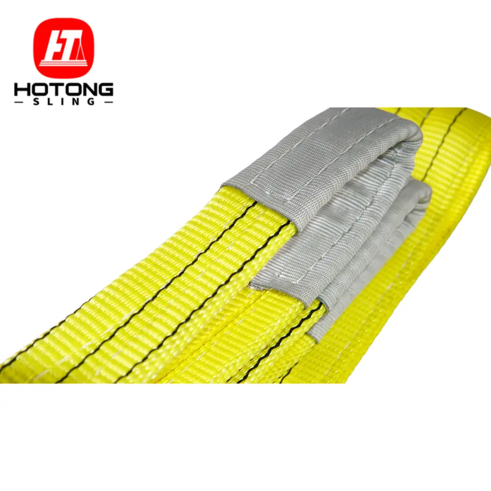 3 ton yellow polyester webbing sling