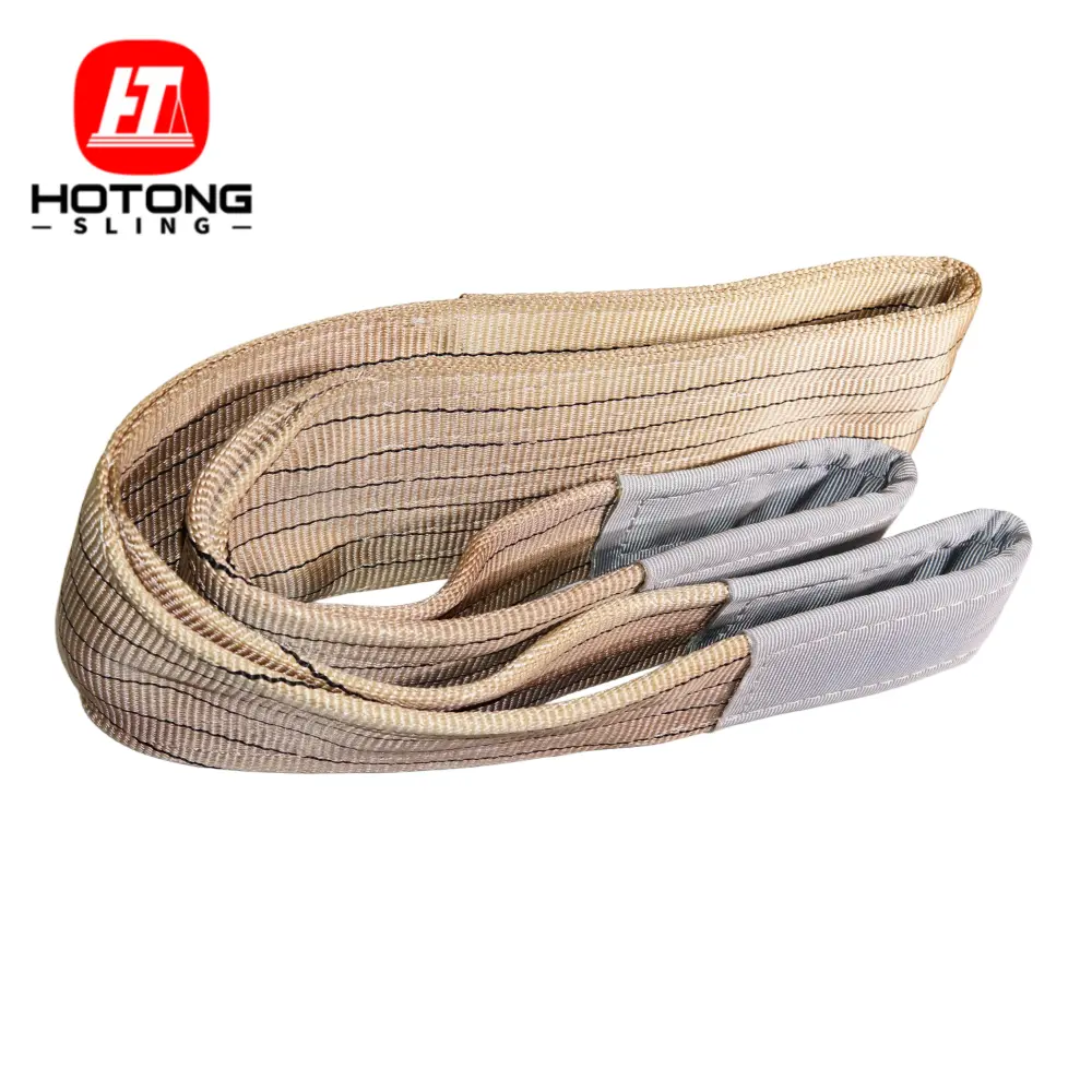 6 ton brown synthetic lifting sling