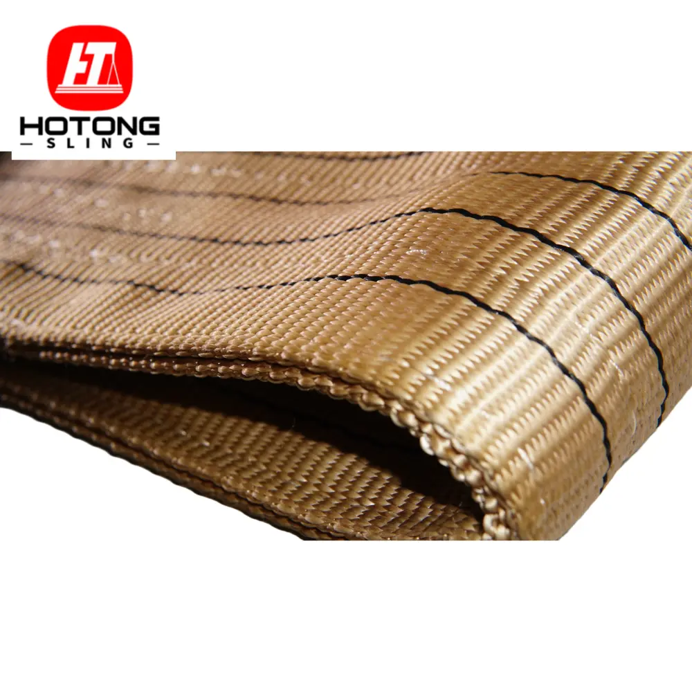 6 ton brown textile webbing sling