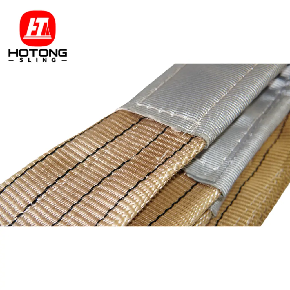 6ton brown flat webbing sling