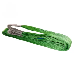 3” 9600 lbs flat lifting webbing sling with double reinforced eyes double ply asme/ansi b30.9