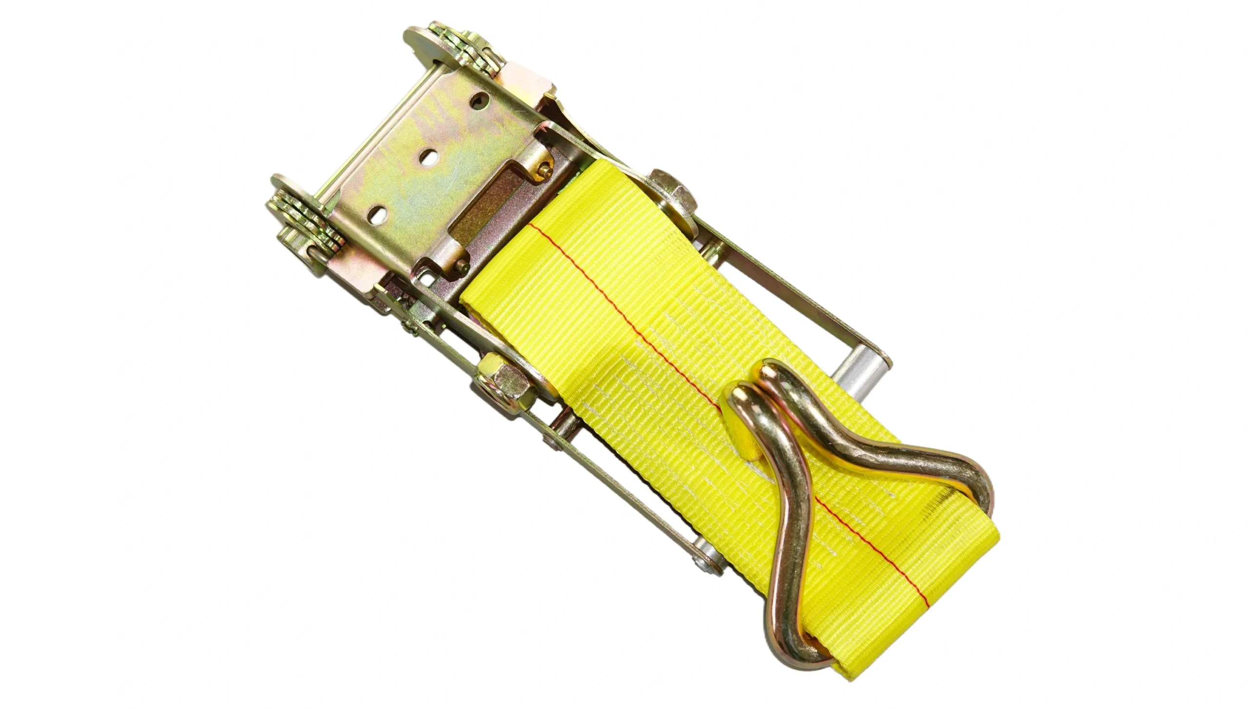 2 inch wide ratchet strap with wire hooks