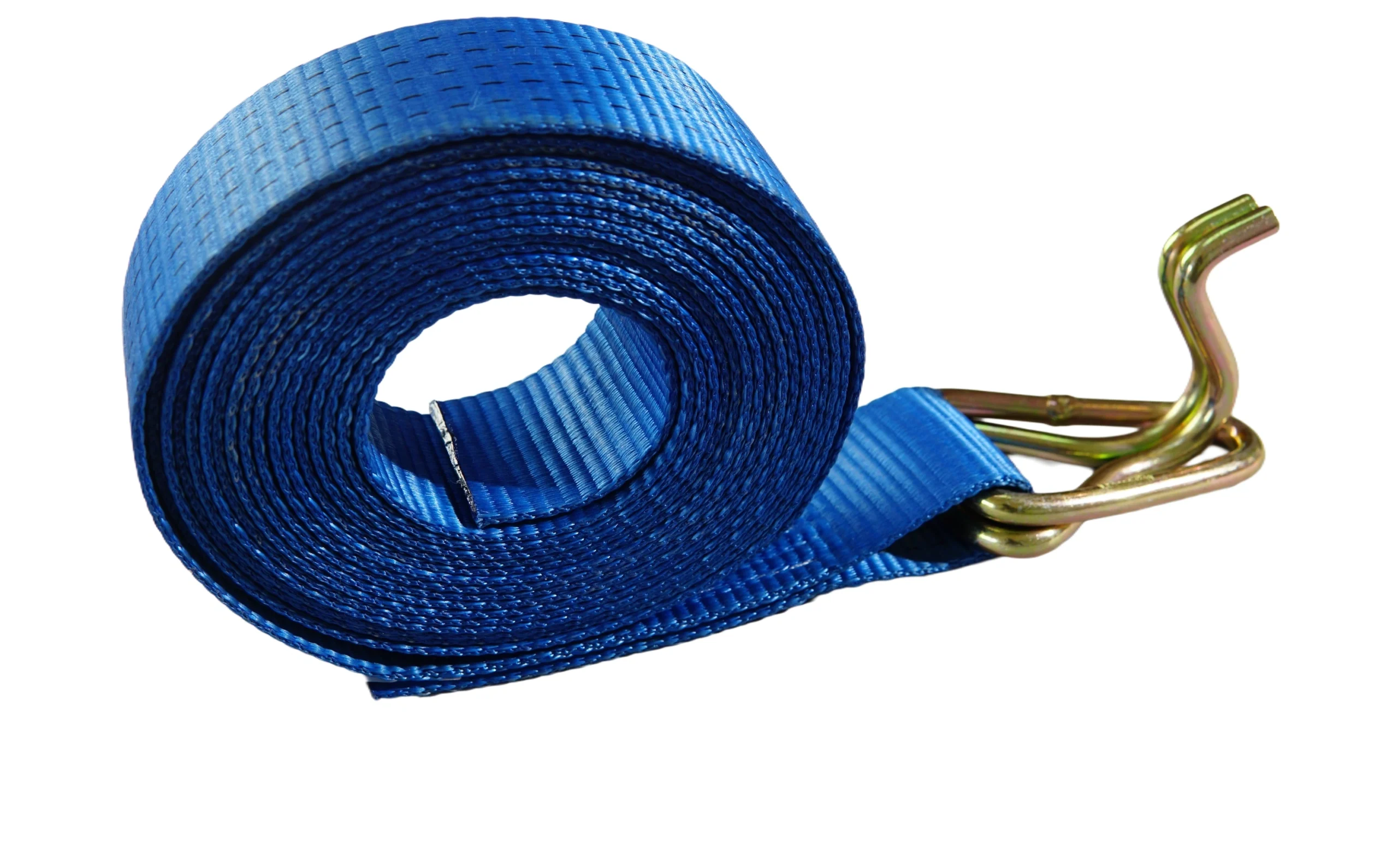 5t blue ratchet strap with wire hook