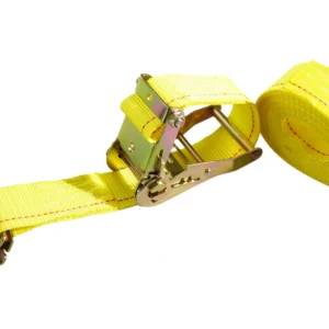 4400lbs e track ratchet strap with spring e fittings