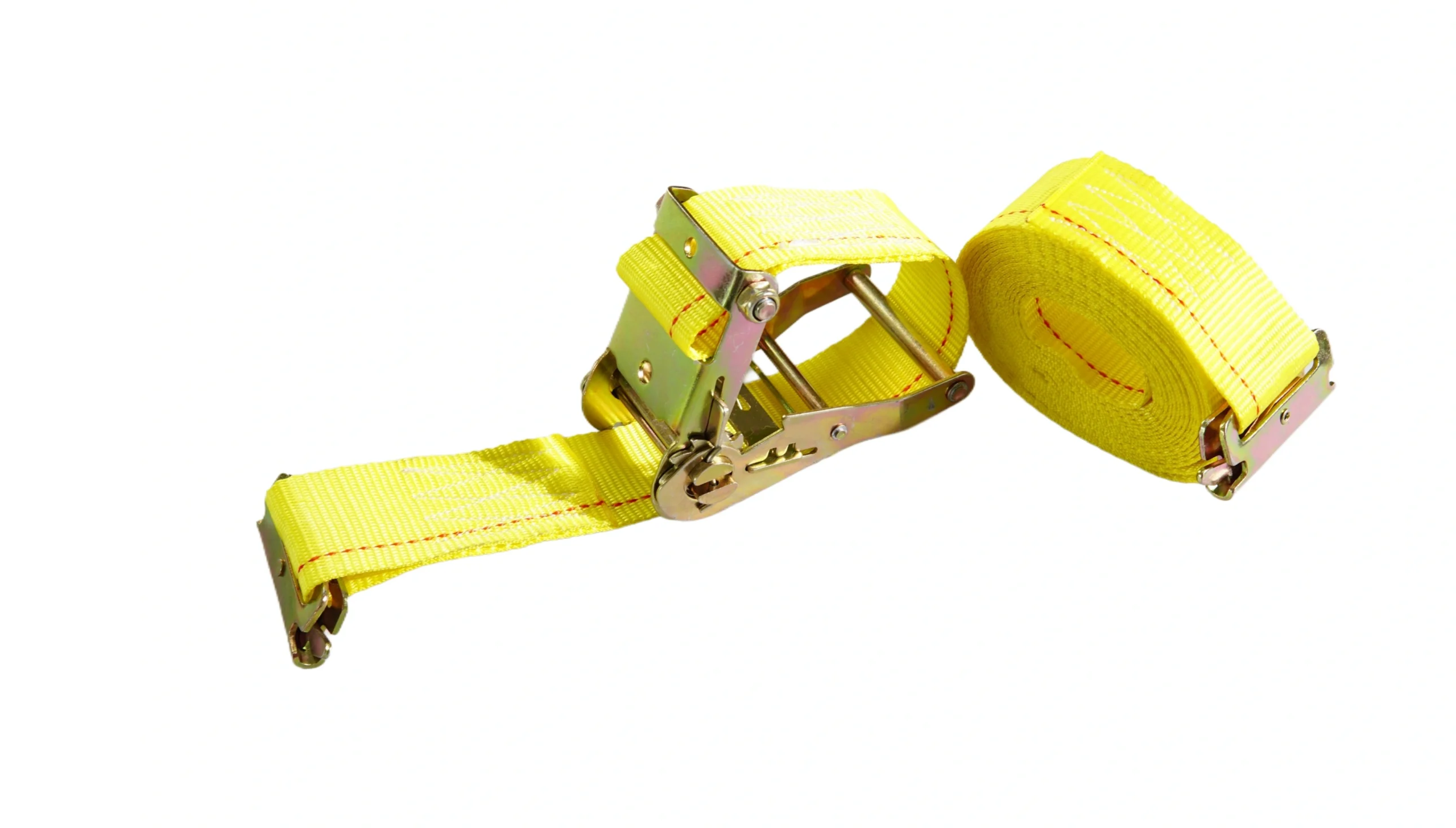 4400lbs e track ratchet strap with spring e fittings