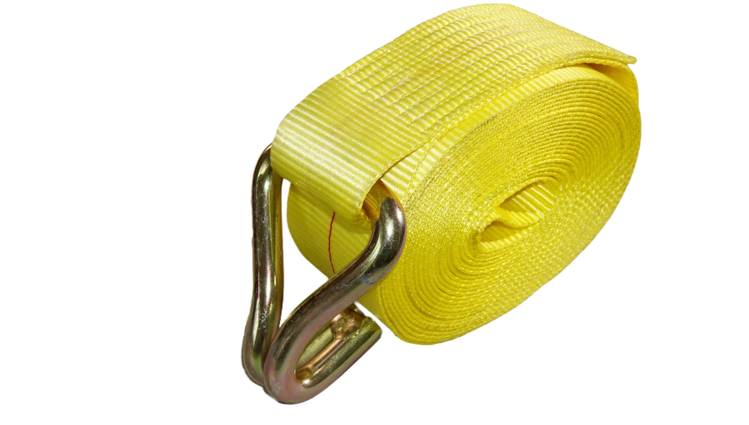 2 inch wide ratchet strap with wire hooks