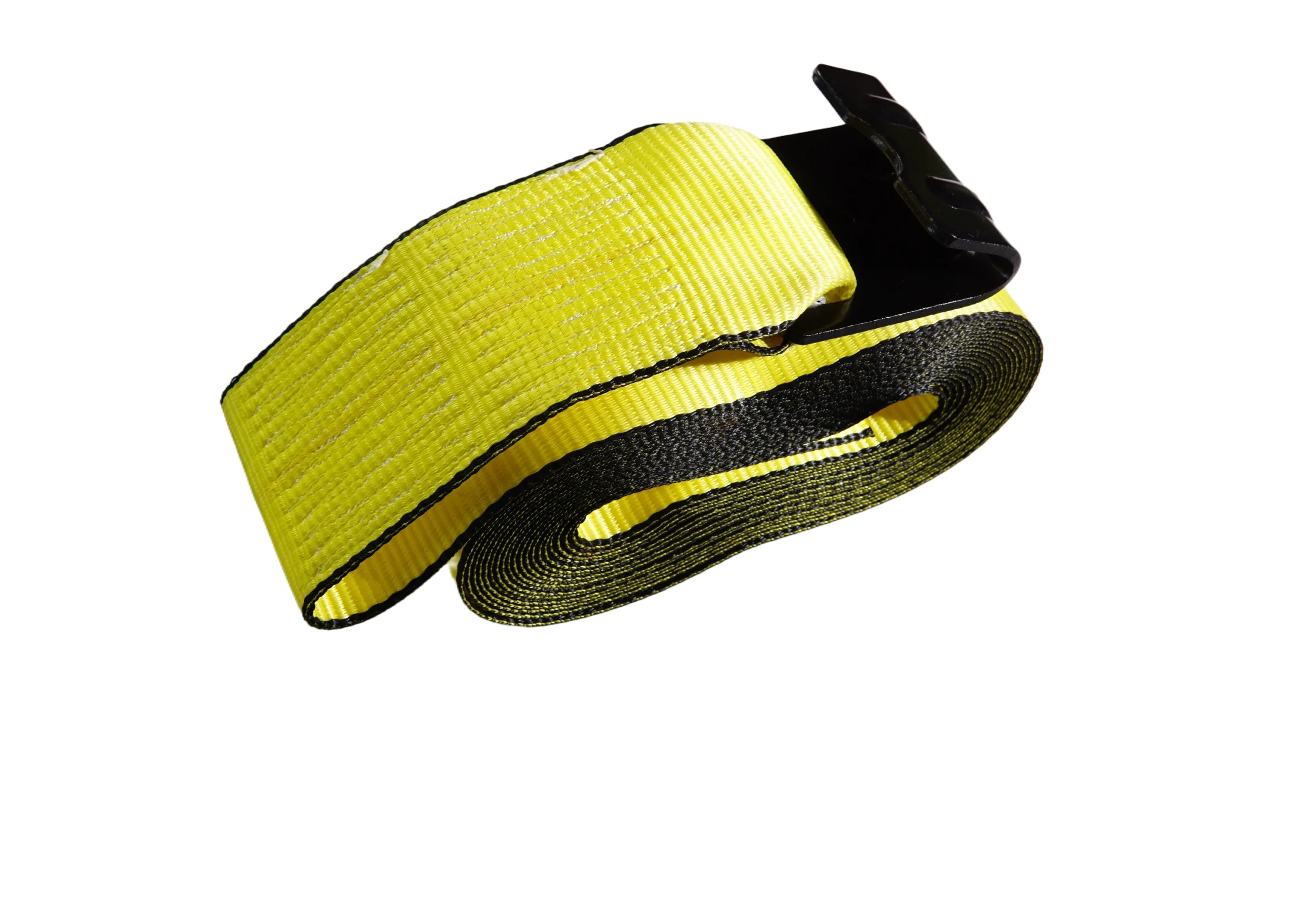 us type heavy duty winch strap with flat hook