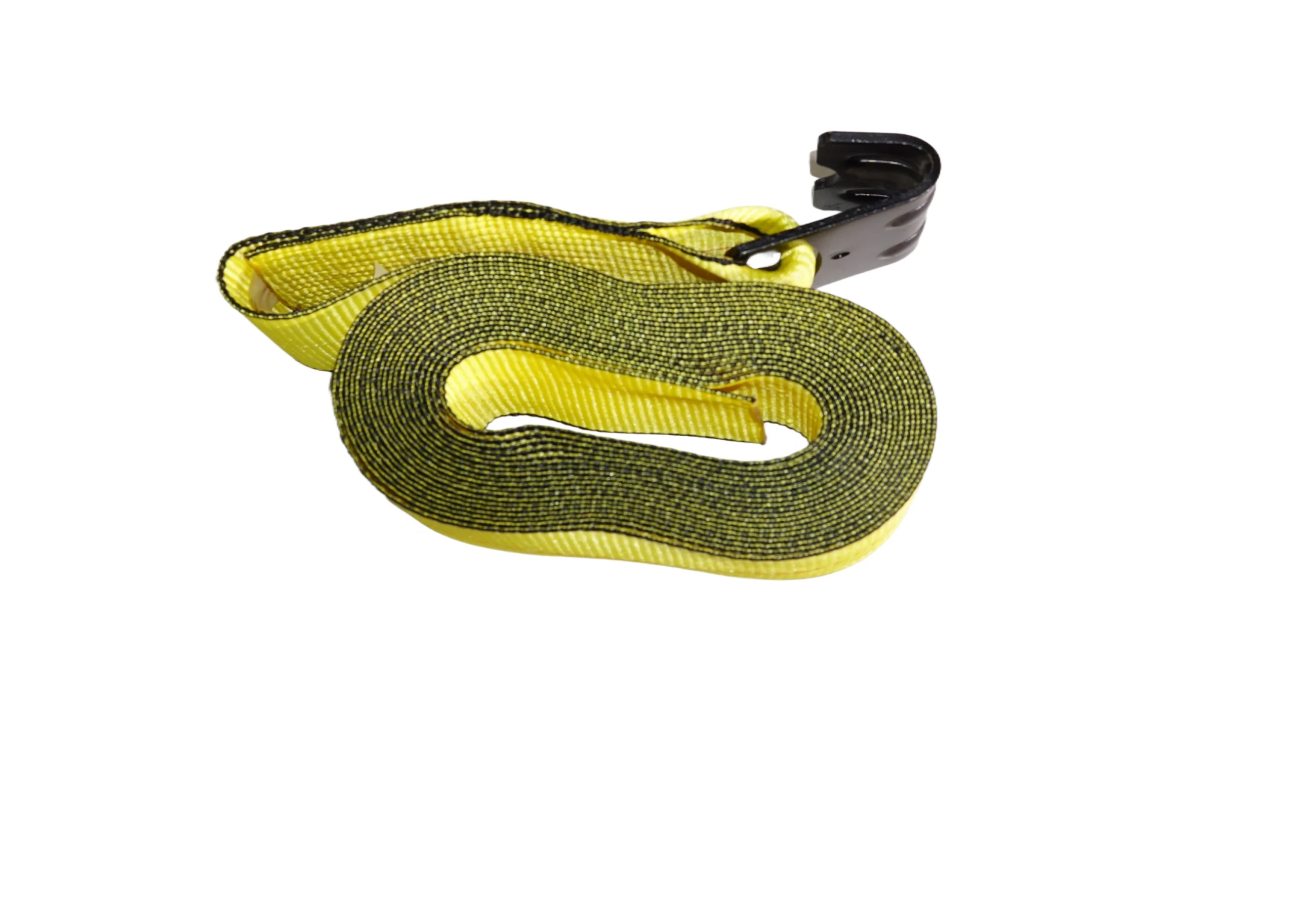 us type heavy duty winch strap with flat hook