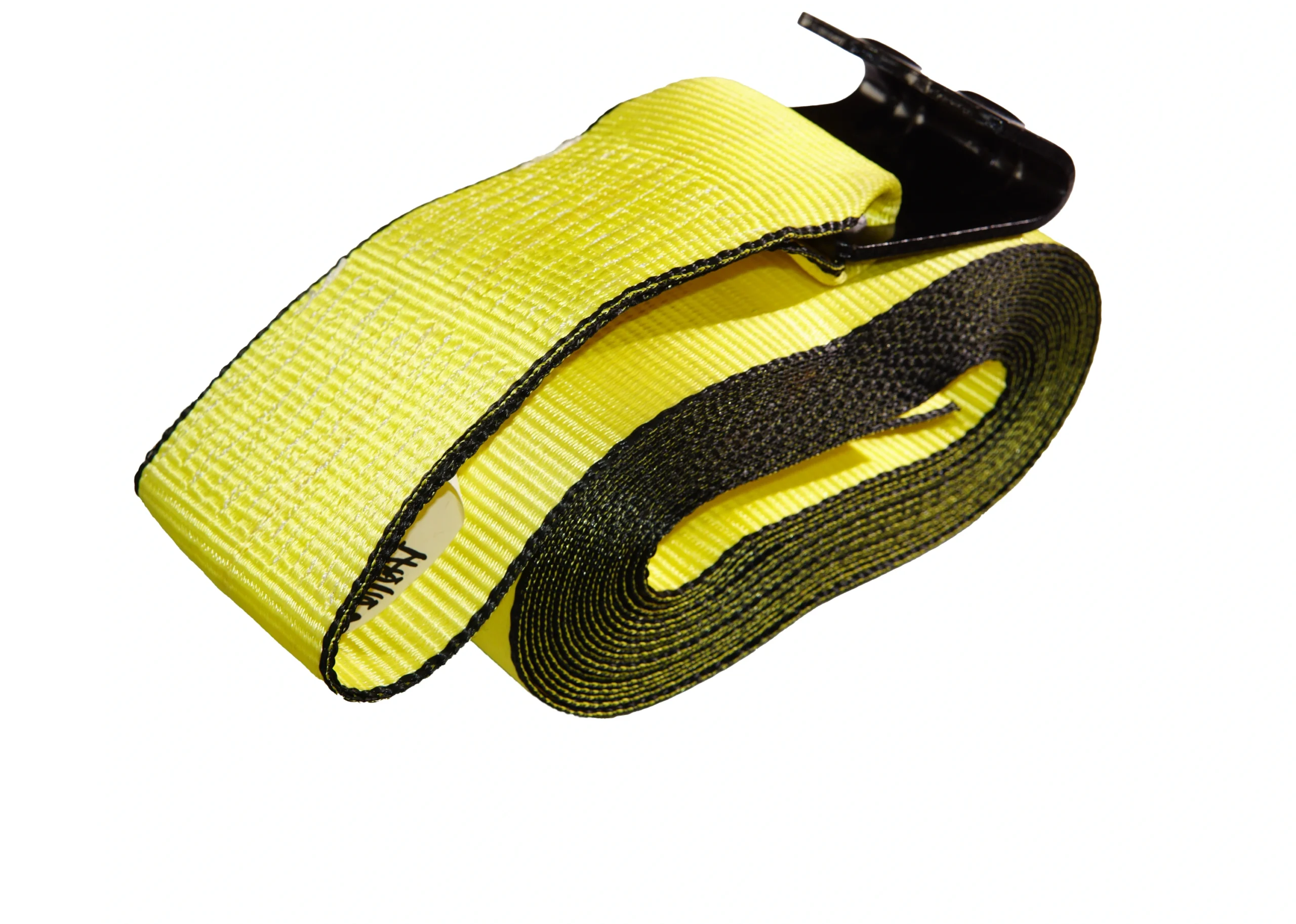 us type heavy duty winch strap with flat hook