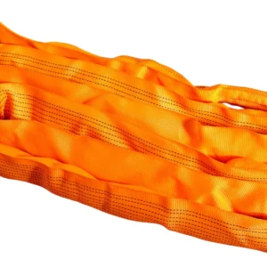 12 ton orange round soft lifting sling with two eyes and protective sleeves en 1492 2 sf 7:1