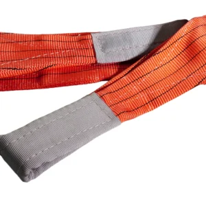 5 ton 150mm red flat lifting webbing sling with double reinforced eyes double ply as1353 sf 8:1