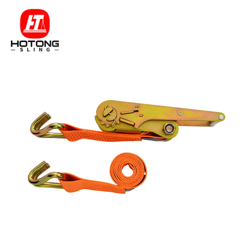 75mm 8 ton ratchet tie down strap en12195 2
