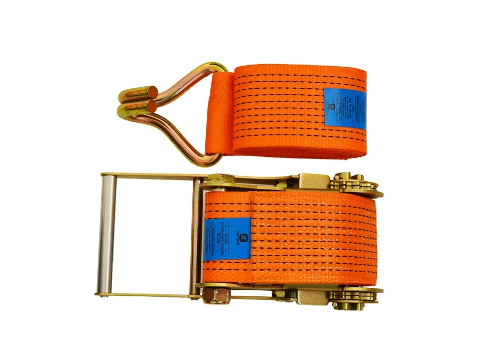 100mm 10 ton ratchet tie down strap en12195 2