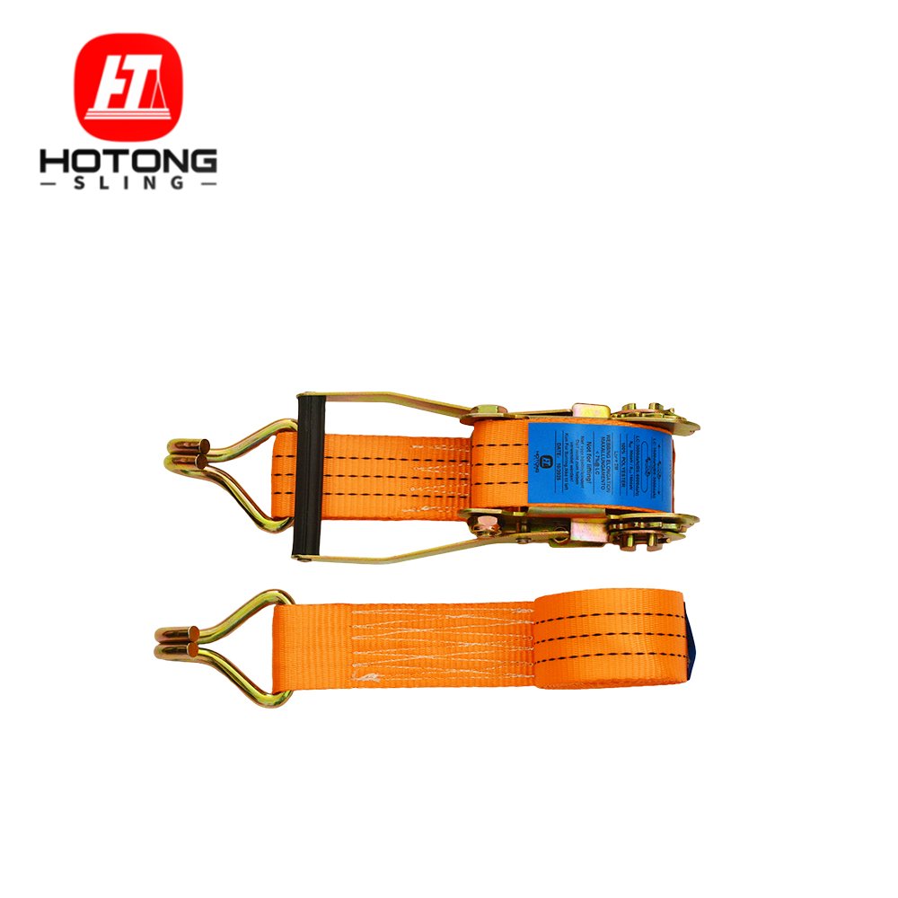 50mm 3 ton ratchet tie down strap en12195 2