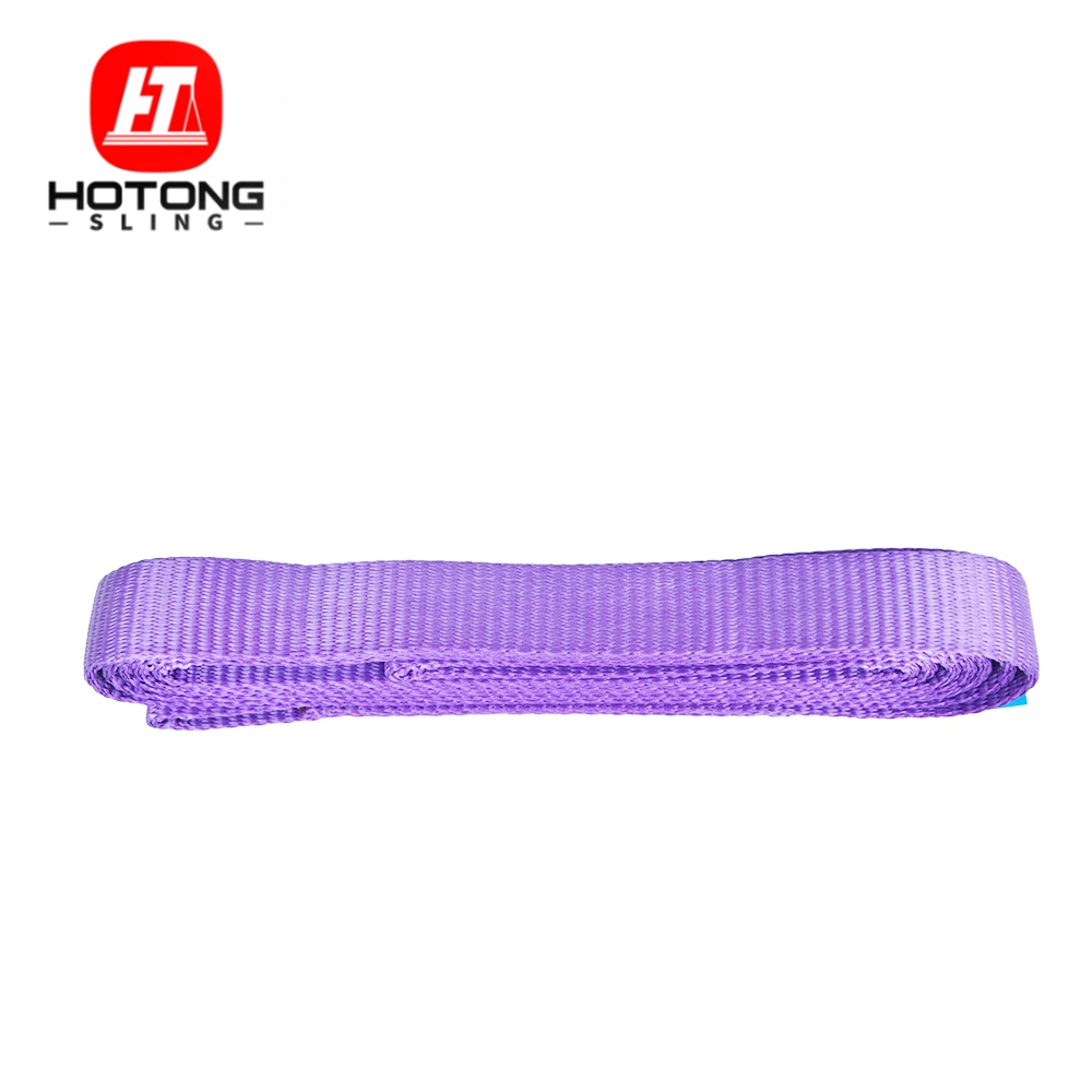 1 ton 30mm purple flat endless lifting webbing sling en 1492 1 sf 7:1
