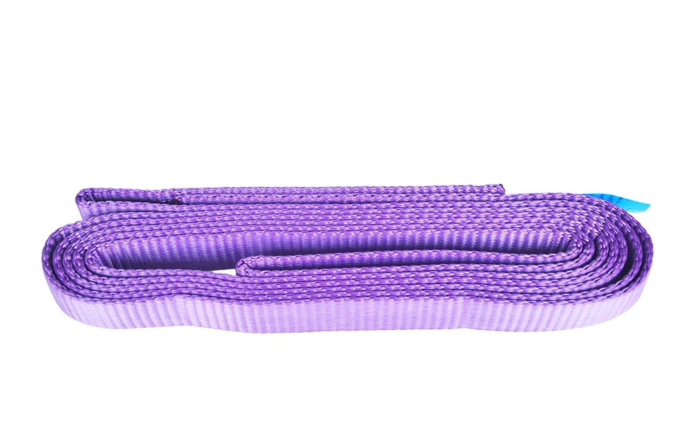 1 ton 30mm purple flat endless lifting webbing sling en 1492 1 sf 7:1